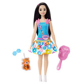 Barbie My First Core Doll - Asian with Fox HLL22 - Colorland Toys